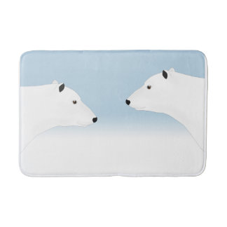 Tapis De Bain Mat à bain à oreilles polaires