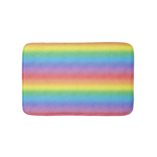 Tapis De Bain Mat à bain arc-en-ciel décongelé (Devant)