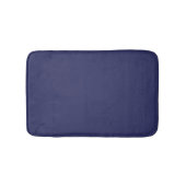 Tapis De Bain Mat Bain Bleu Bleu Couleur Solide (Devant)