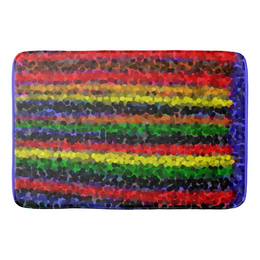 Tapis De Bain Mat-Bain de mosaïque (Devant)