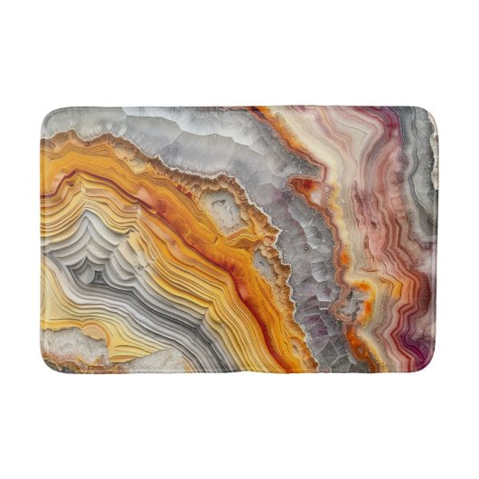 Tapis De Bain Mat de bain 3 D Agate (Devant)