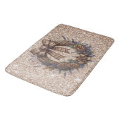 Tapis De Bain Mat de bain à couronne de pin (Angle)