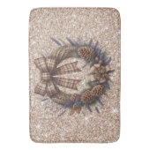 Tapis De Bain Mat de bain à couronne de pin (devant Vertical)