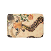 Tapis De Bain Mat de bain à Giraffe drôle (Devant)