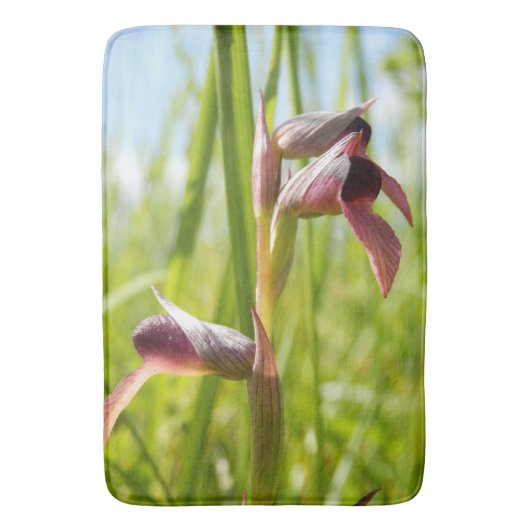 Tapis De Bain Mat de bain à orchidées de langue (devant Vertical)
