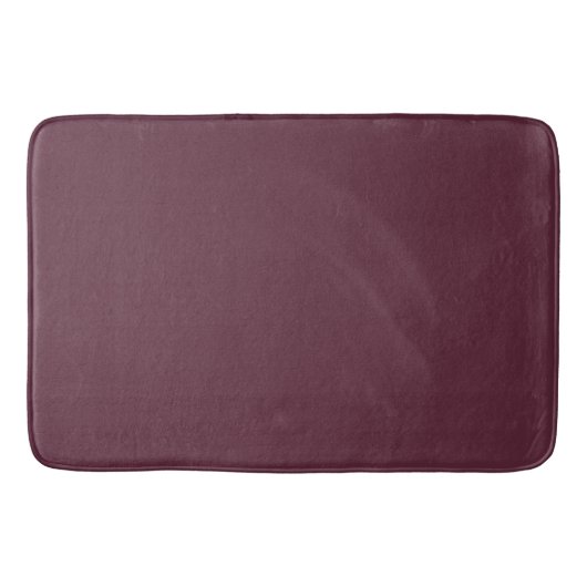 Tapis De Bain Mat de bain à prune profonde (Devant)