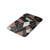 Tapis De Bain Mat de bain Abstrait rose Gold (Angle)