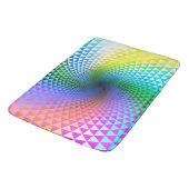 Tapis De Bain Mat de bain/Arc-en-ciel Abstrait (Angle)