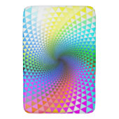 Tapis De Bain Mat de bain/Arc-en-ciel Abstrait (devant Vertical)