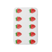 Tapis De Bain Mat de bain aux fraises (Devant (Vertical))