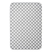 Tapis De Bain Mat de bain/blanc et noir (devant Vertical)