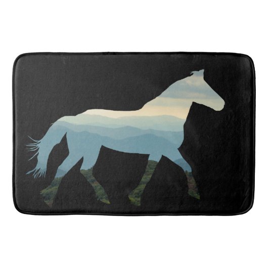 Tapis De Bain Mat de bain Blue Ridge Horse (Devant)