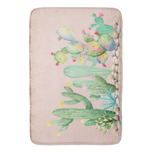 Tapis De Bain Mat de bain Cactus Sud-Ouest (devant Vertical)