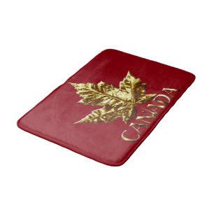 Tapis De Bain Mat de bain Canada Gold Custom Canada Décor de sou