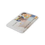 Tapis De Bain Mat de bain chatte sans cheveux drôle (Angle)