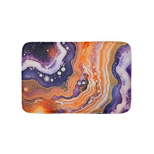 Tapis De Bain Mat de bain d'art d'Agate (Devant)