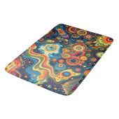 Tapis De Bain Mat de bain d'art hippie (Angle)