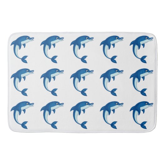 Tapis De Bain Mat de bain/dauphins (Devant)