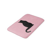 TAPIS DE BAIN MAT DE BAIN DE CHAT, ROSE (Angle)