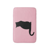 TAPIS DE BAIN MAT DE BAIN DE CHAT, ROSE (Devant (Vertical))