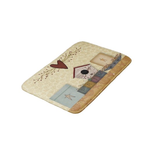 Tapis De Bain Mat de bain de collection primitive (Angle)