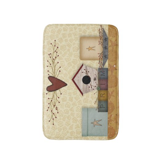 Tapis De Bain Mat de bain de collection primitive (Devant (Vertical))