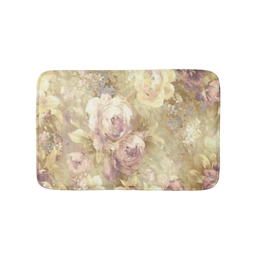 Tapis De Bain Mat de bain de jardin rose (Devant)