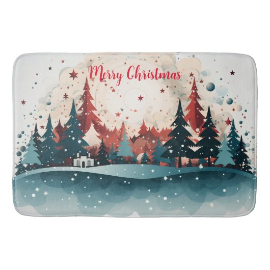 Tapis De Bain Mat de bain de Noël (Devant)