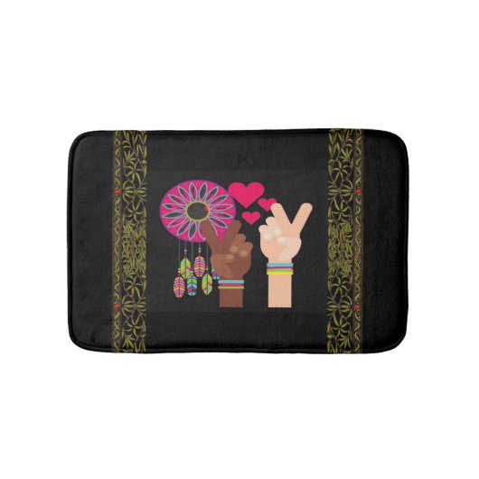 Tapis De Bain Mat de bain de paix (Devant)