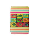 Tapis De Bain Mat de bain de paix (Devant (Vertical))