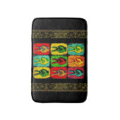 Tapis De Bain Mat de bain de paix (Devant (Vertical))