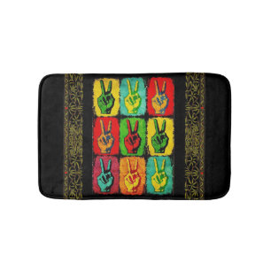 Tapis De Bain Mat de bain de paix