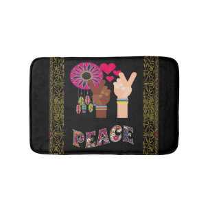 Tapis De Bain Mat de bain de paix