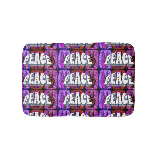 Tapis De Bain Mat de bain de paix (Devant)