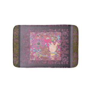 Tapis De Bain Mat de bain de paix