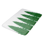 Tapis De Bain Mat de bain de pins en miroir (Angle)