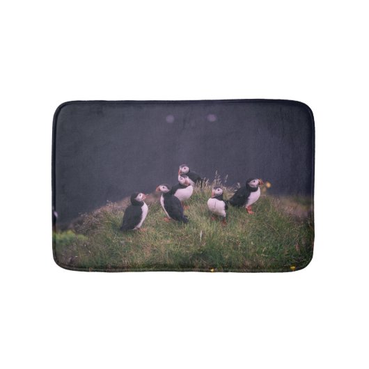 Tapis De Bain Mat de bain de Puffins de l'Atlantique (Devant)