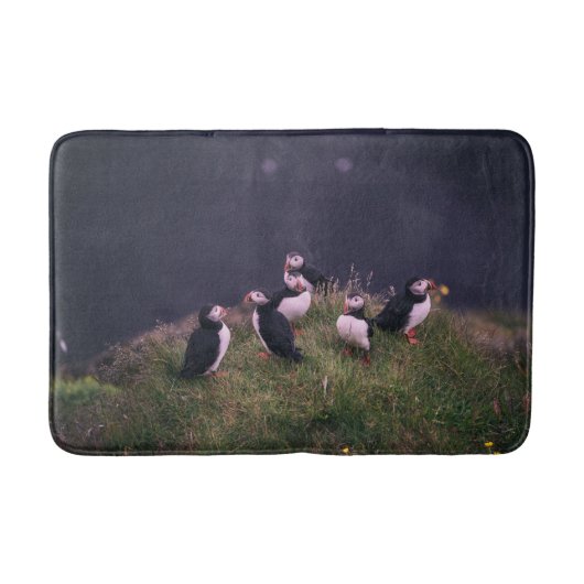 Tapis De Bain Mat de bain de Puffins de l'Atlantique (Devant)