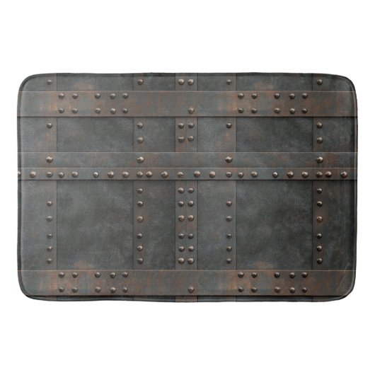 Tapis De Bain Mat de bain de texture métallique (Devant)