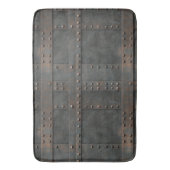 Tapis De Bain Mat de bain de texture métallique (devant Vertical)