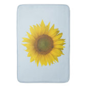 Tapis De Bain Mat de bain de tournesol jaune (devant Vertical)