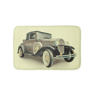 Tapis De Bain Mat de bain de voiture Vintage