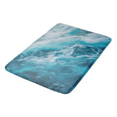 Tapis De Bain Mat de bain d'eaux bleues (Angle)
