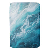 Tapis De Bain Mat de bain d'eaux bleues (devant Vertical)