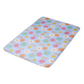 Tapis De Bain Mat de bain des marguerites rétro (Angle)