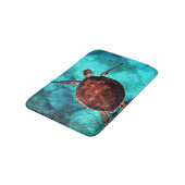 Tapis De Bain Mat de bain des tortues de mer (Angle)