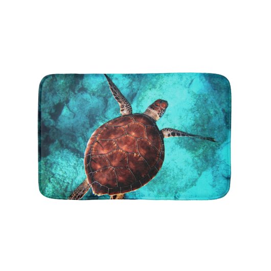 Tapis De Bain Mat de bain des tortues de mer (Devant)