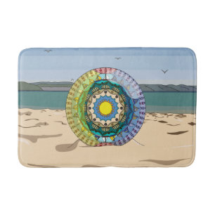 Tapis De Bain Mat de bain d'été ensoleillé