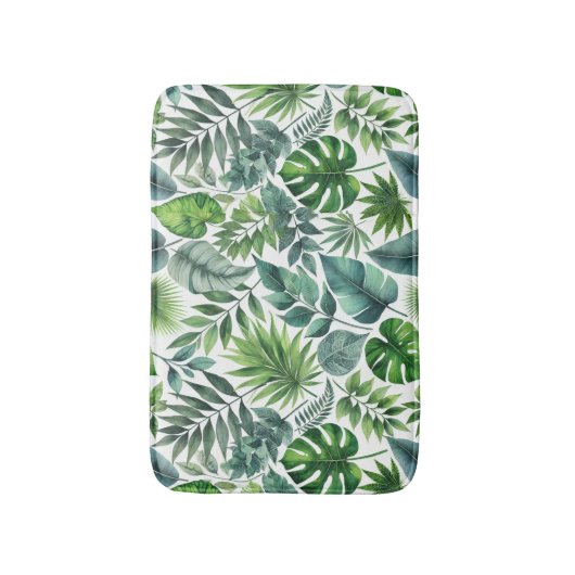 Tapis De Bain Mat de bain d'évasion tropicale (Devant (Vertical))