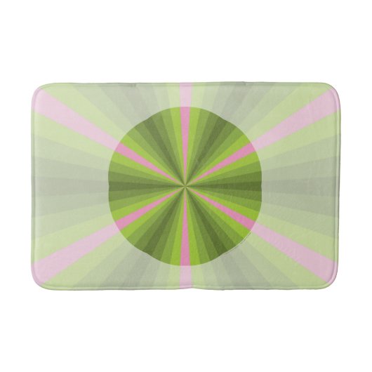 Tapis De Bain Mat de bain d'illusion de printemps (Devant)